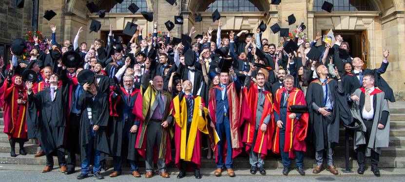 2019 Graduation of students from the School of Computer Science and Electronic Engineering